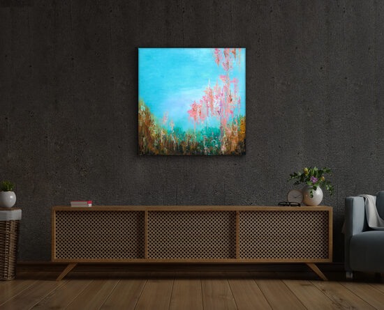 Papírnyomat - 70x70 cm - Tritón háza